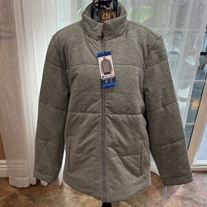 Soybu Heather Gray Quilted Jacket